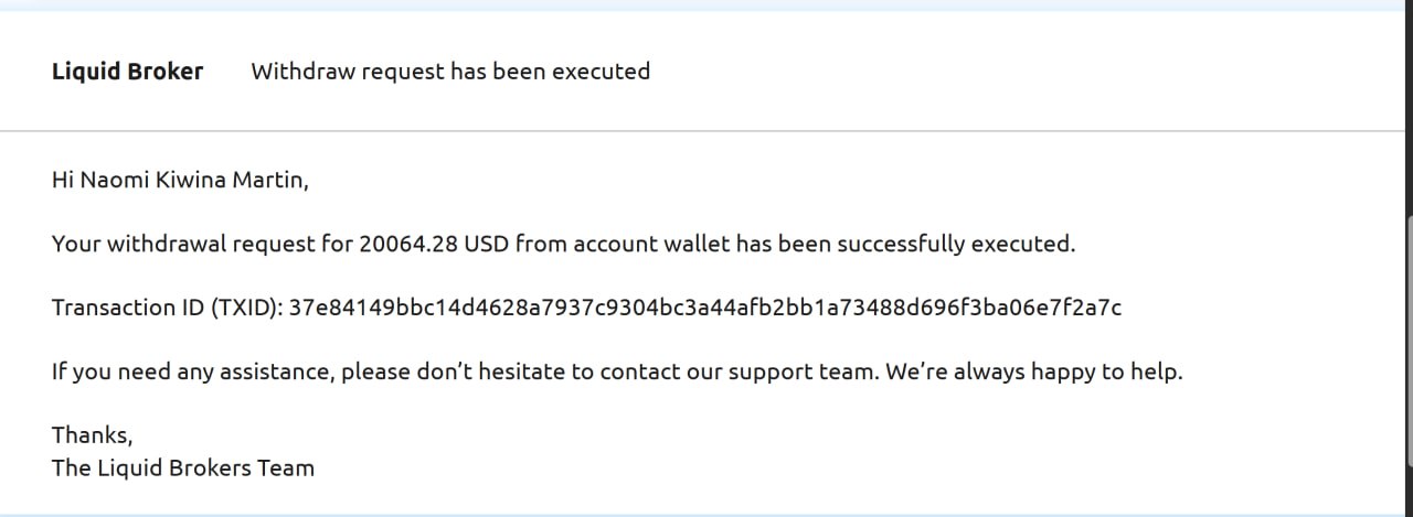Withdrawal $20,064